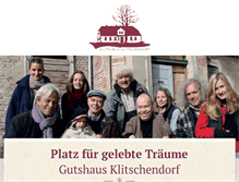 Tablet Screenshot of klitschendorf.de